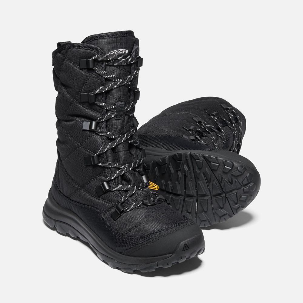 Bottes Hiver Keen Femme Noir | Terradora Ii Lace Up Waterproof | PJKCX-7108